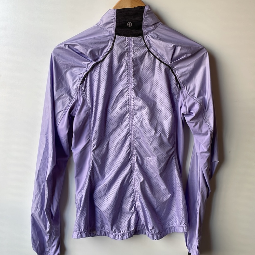 Lululemon Purple Windbreaker Jacket